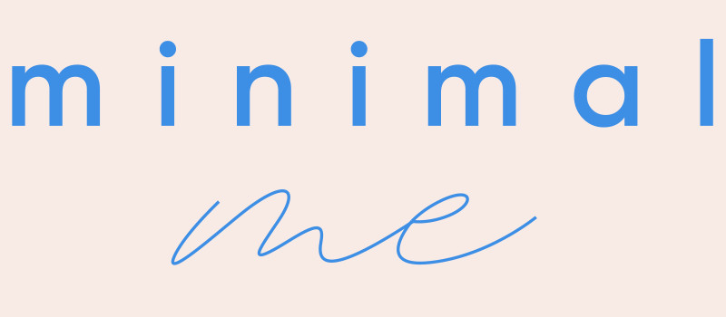 minimal me logo minimalismus ausmistsen aufräumen